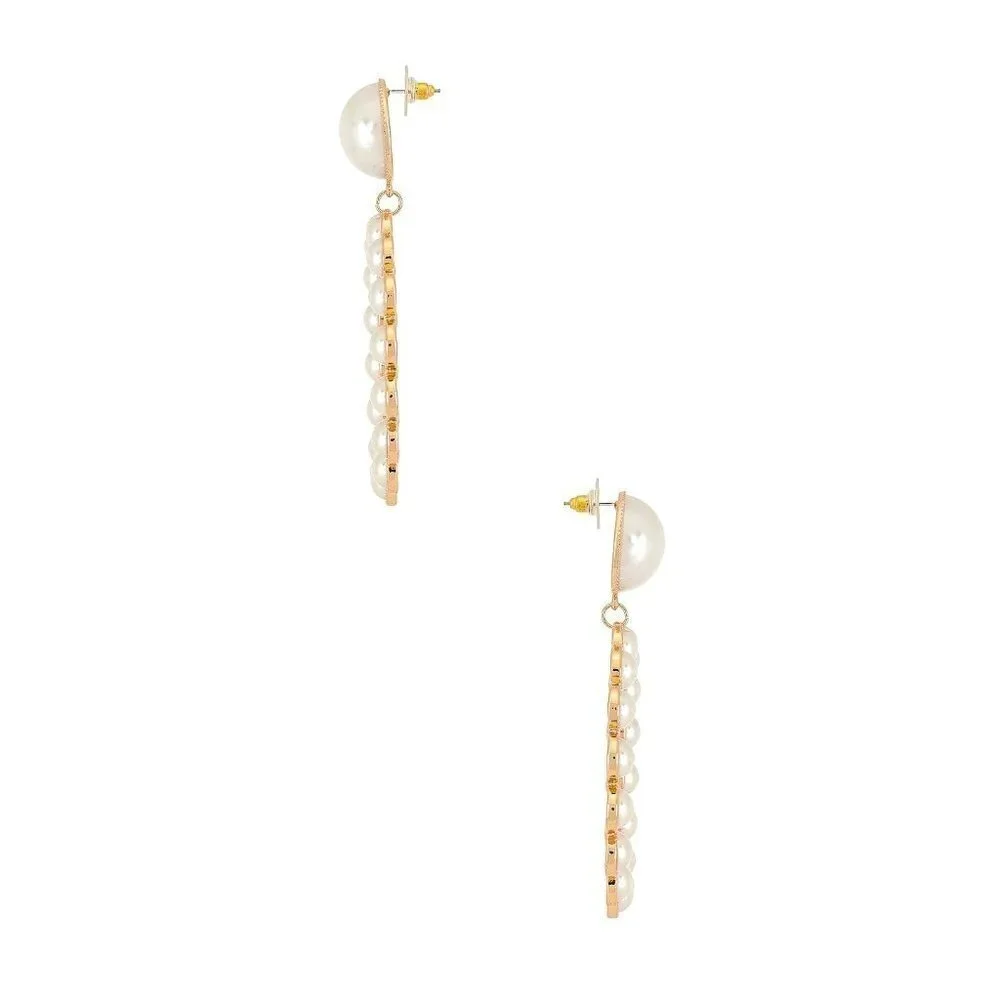 REVOLVE 8 Other Reasons Gorg Hoops Gold Womens Size OS